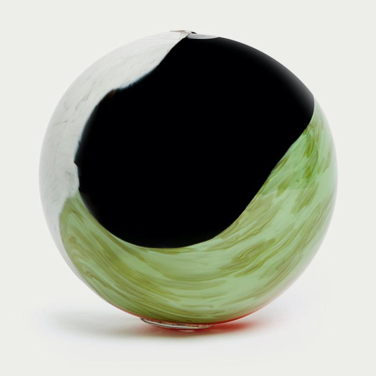 Multicolor 2 Marble Glass Vase – image 2