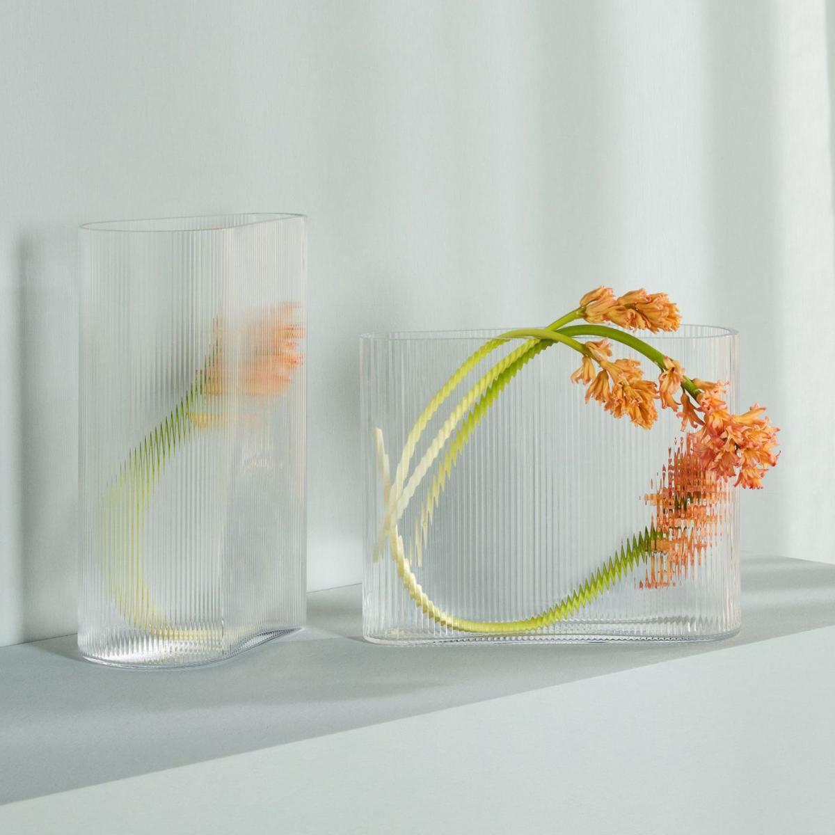 Clear Mist Vase Wide – image 3