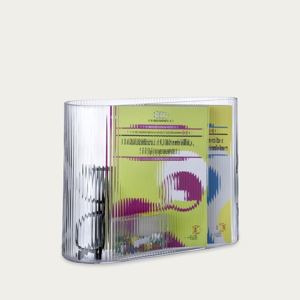 Clear Mist Vase Wide – image 4