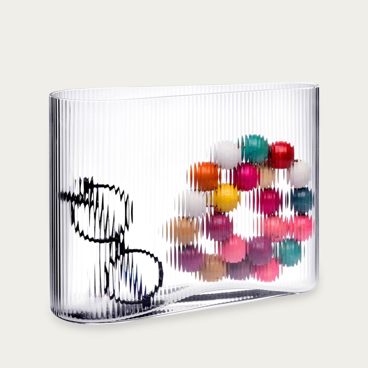 Clear Mist Vase Wide – image 6