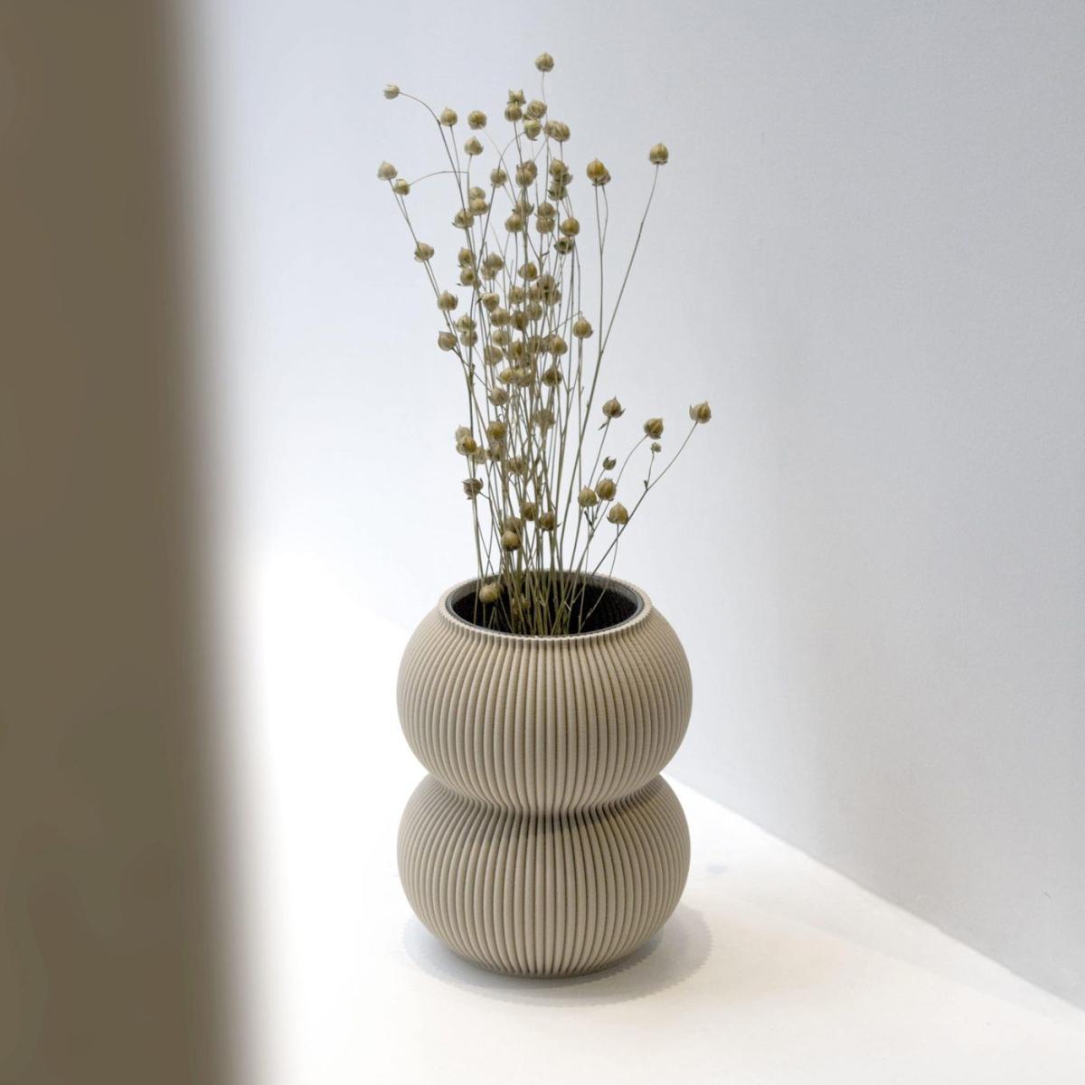 Lark Beige Zayl 159g Vase – image 2