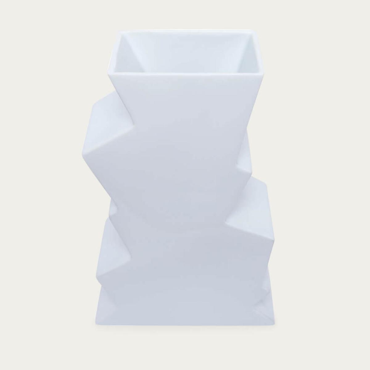 White Jazz Porcelain Vase – image 3