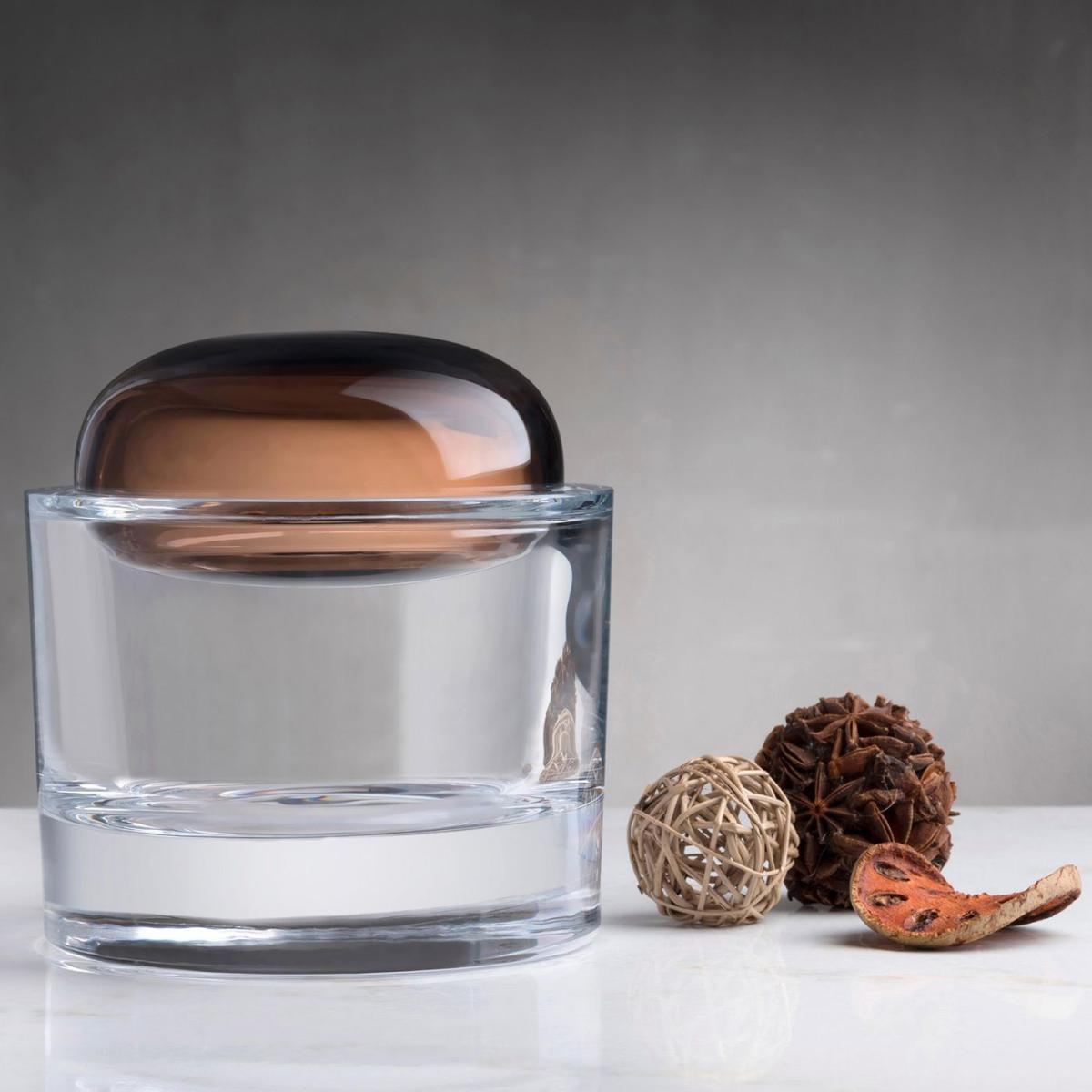 Caramel Ecrin Lidded Vessel Large – image 2