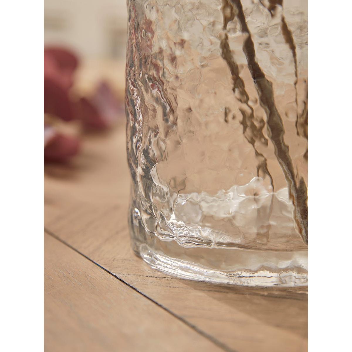 Textured Glass Vase - Large – image 2