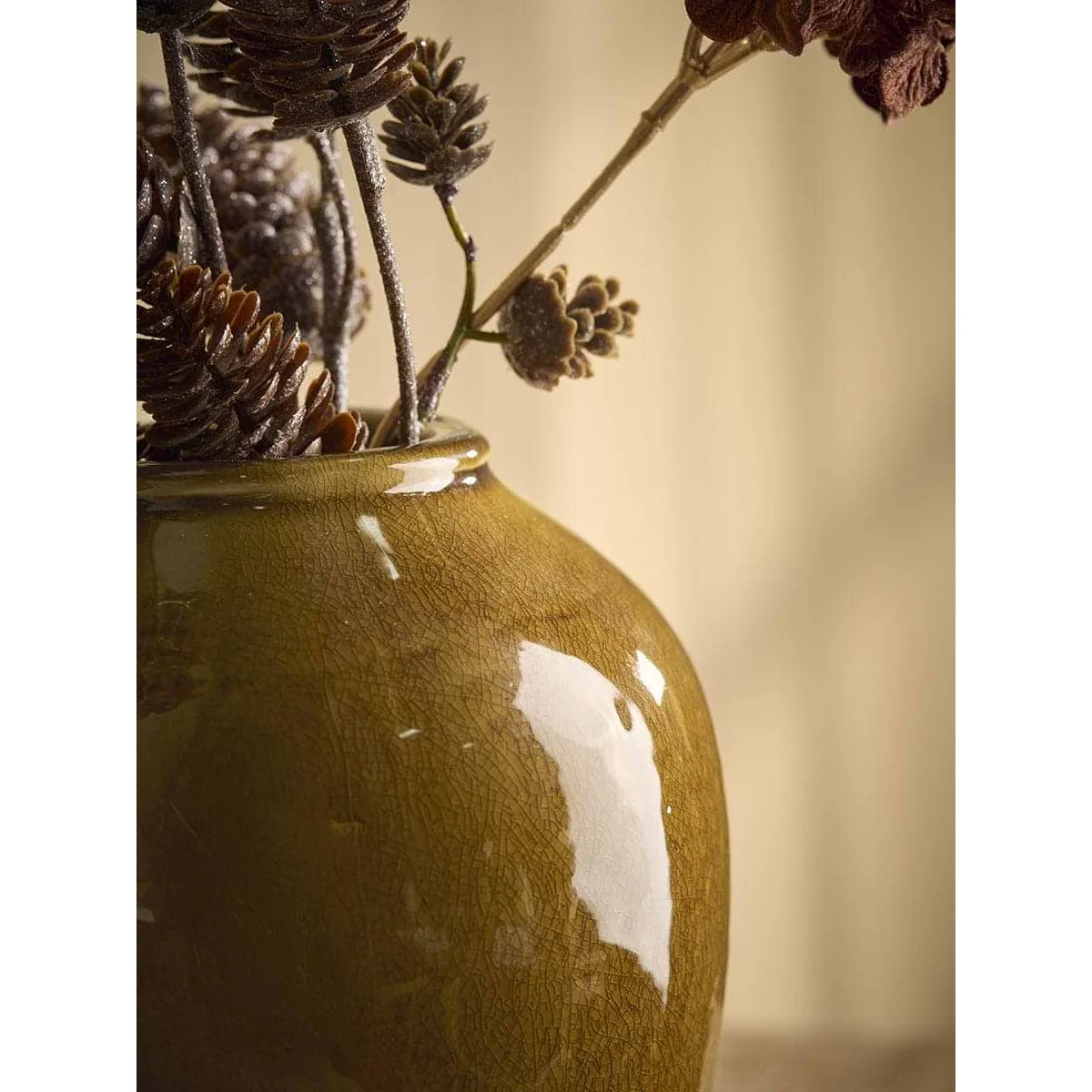 Crackle Glazed Vase – image 2