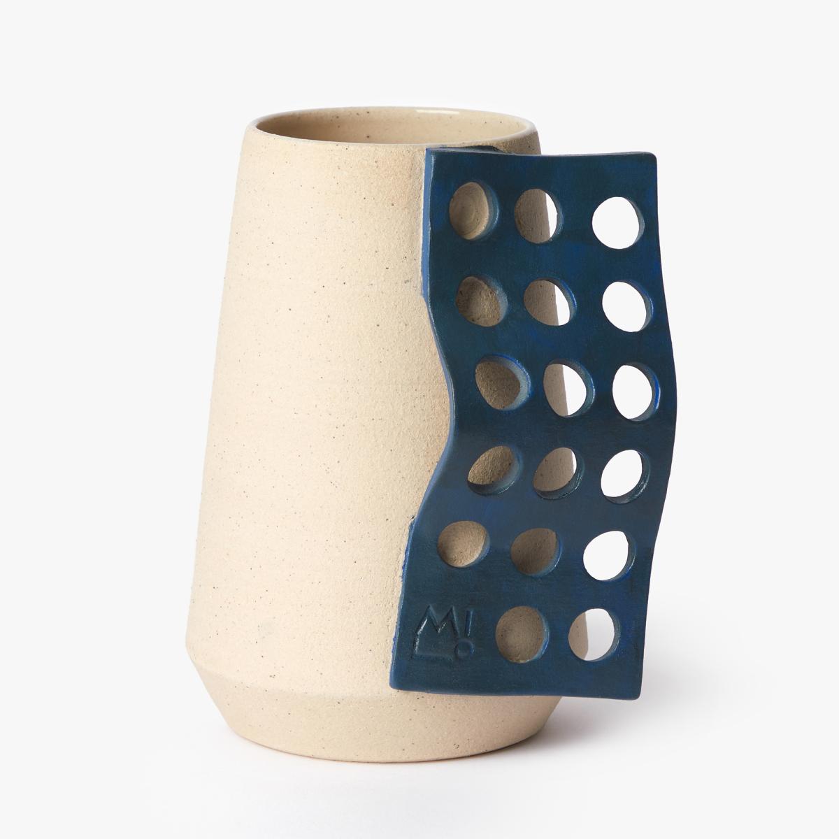 Exclusive Blue Pill Vase By Milo Made Ceramics – image 2