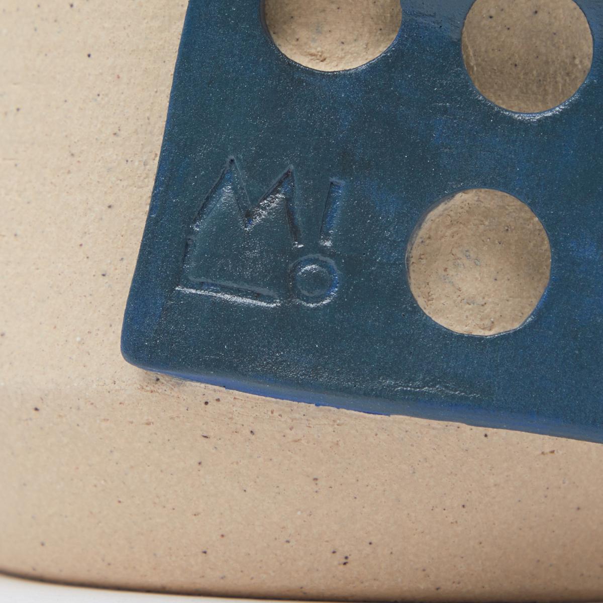 Exclusive Blue Pill Vase By Milo Made Ceramics – image 4