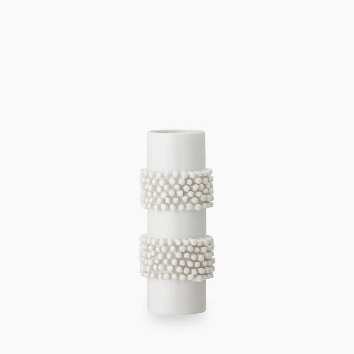 Salina Stoneware Vase, Ivory White – image 2
