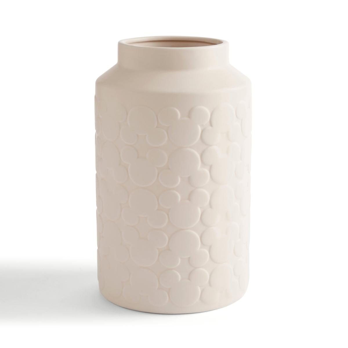 Disney Mickey Embossed Vase 28.5cm White – image 2