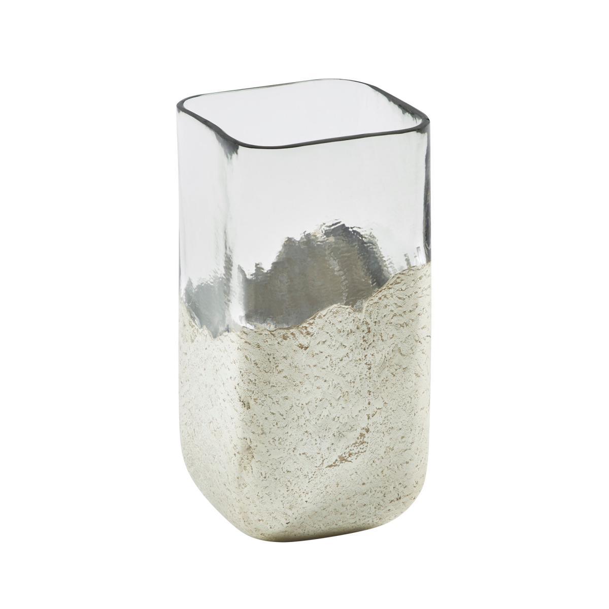 Silver Glass Vase Silver – image 3