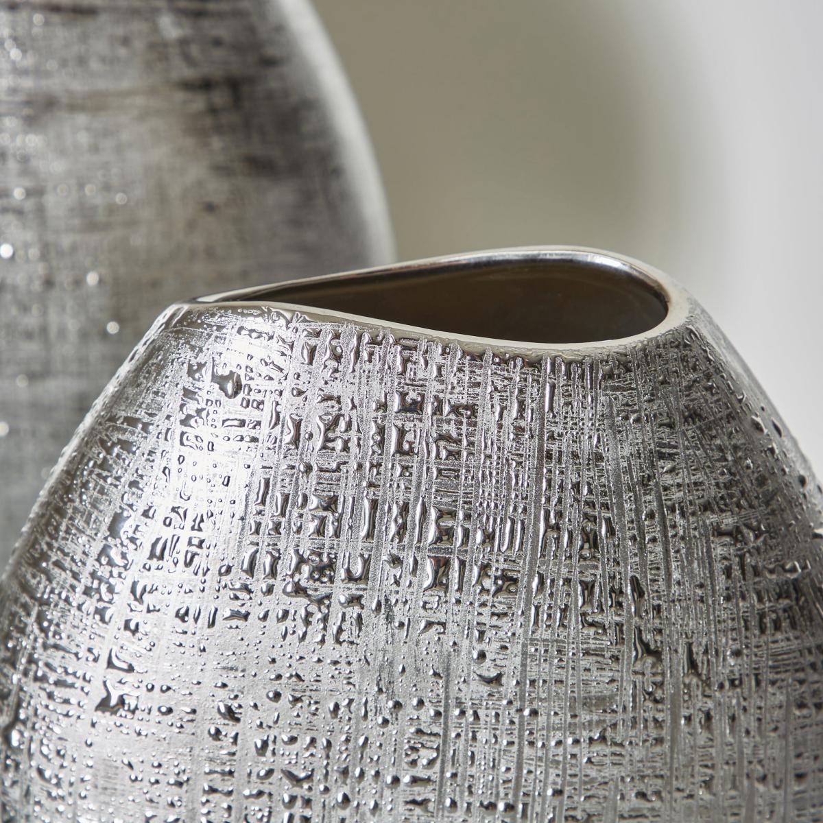 Silver Romano Small Vase Silver – image 3