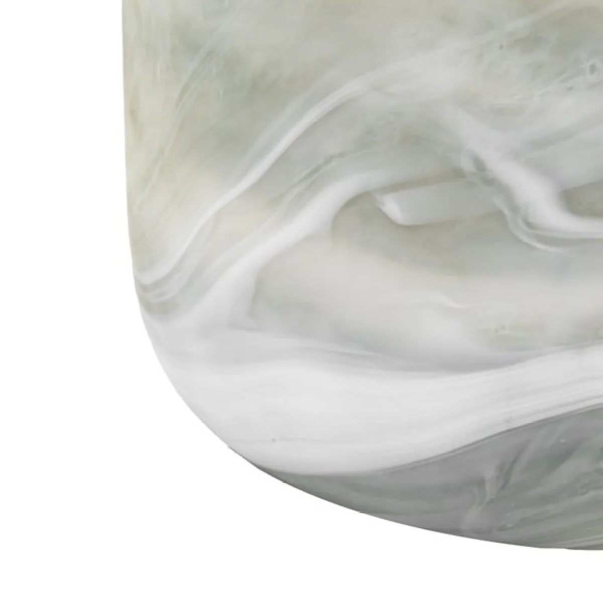 Cedar & Sage Caldeira Hand Blown Glass Wide Sage Vase – image 4