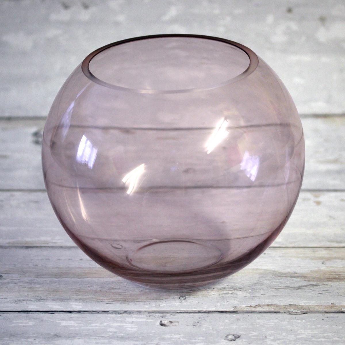 Pink Glass Fishbowl Pink – image 2