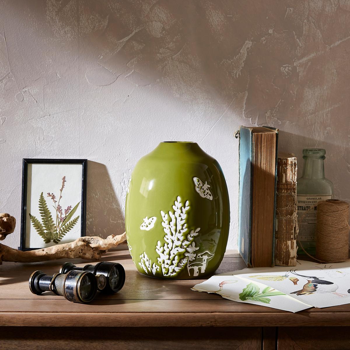 Moorland Vase Olive (Green) – image 2