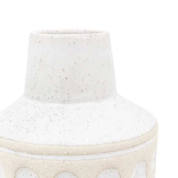Cedar & Sage Capua Ceramic Graphic Vase – image 4