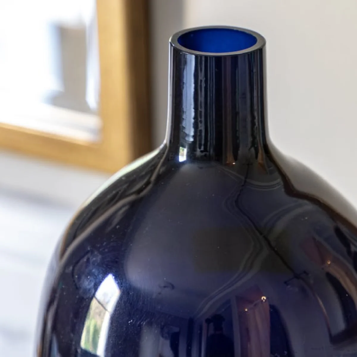 Cedar & Sage Santo Glass Bottle Vase – image 2