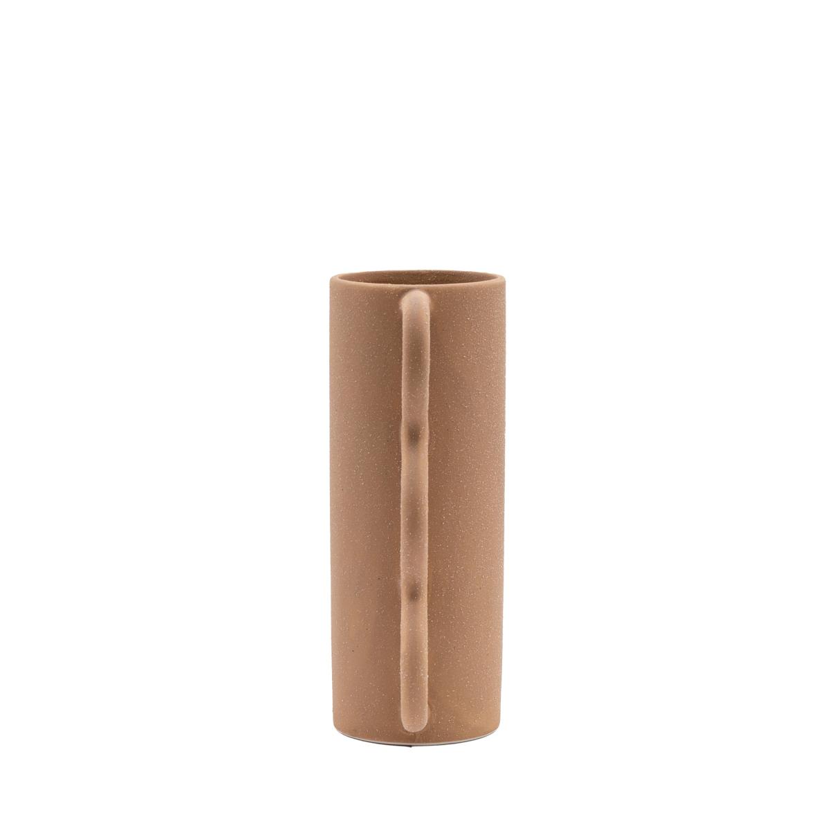 Toft Abstract Handled Stoneware Vase Sand – image 4