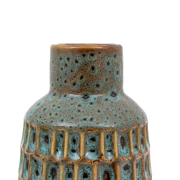 Cedar & Sage Set of 2 Reno Reactive Glaze Vases – image 5