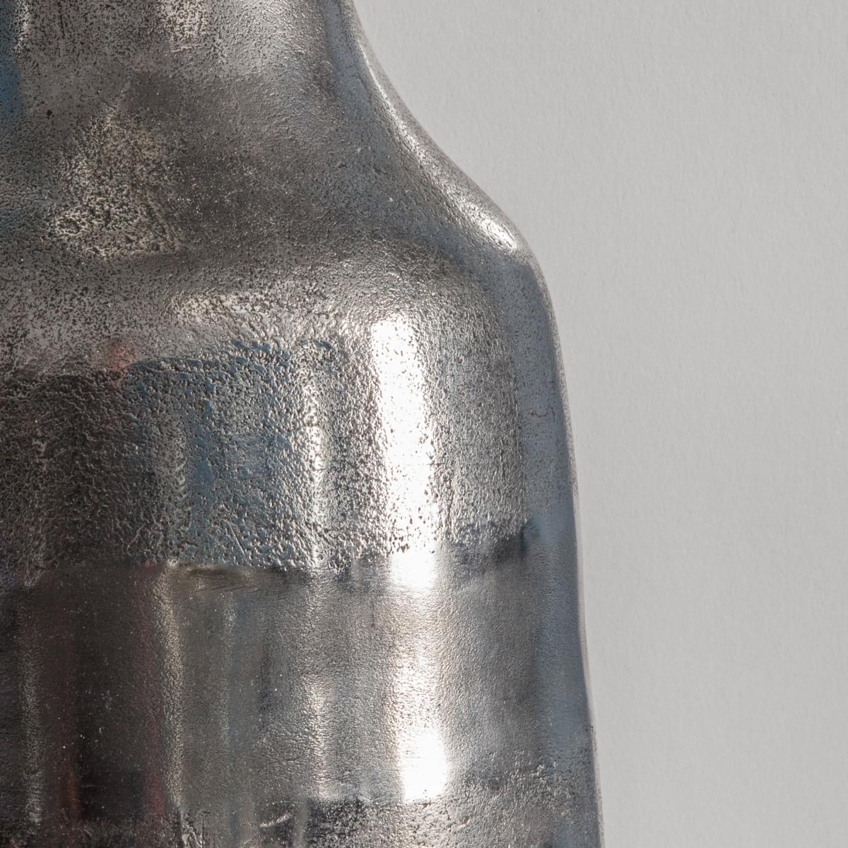 Slough Vase Nickel Medium Silver – image 2