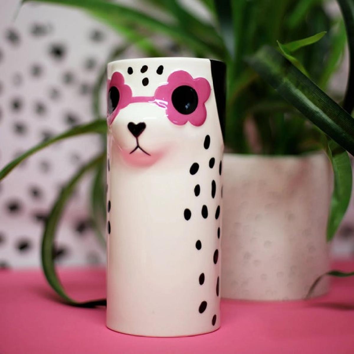 Tache Handmade Dog Vase – image 1