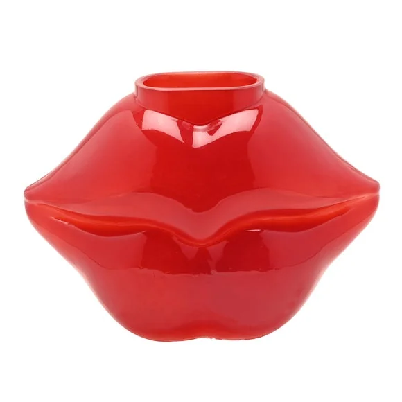 The Feel Good Club Lips Glass Vase – image 5