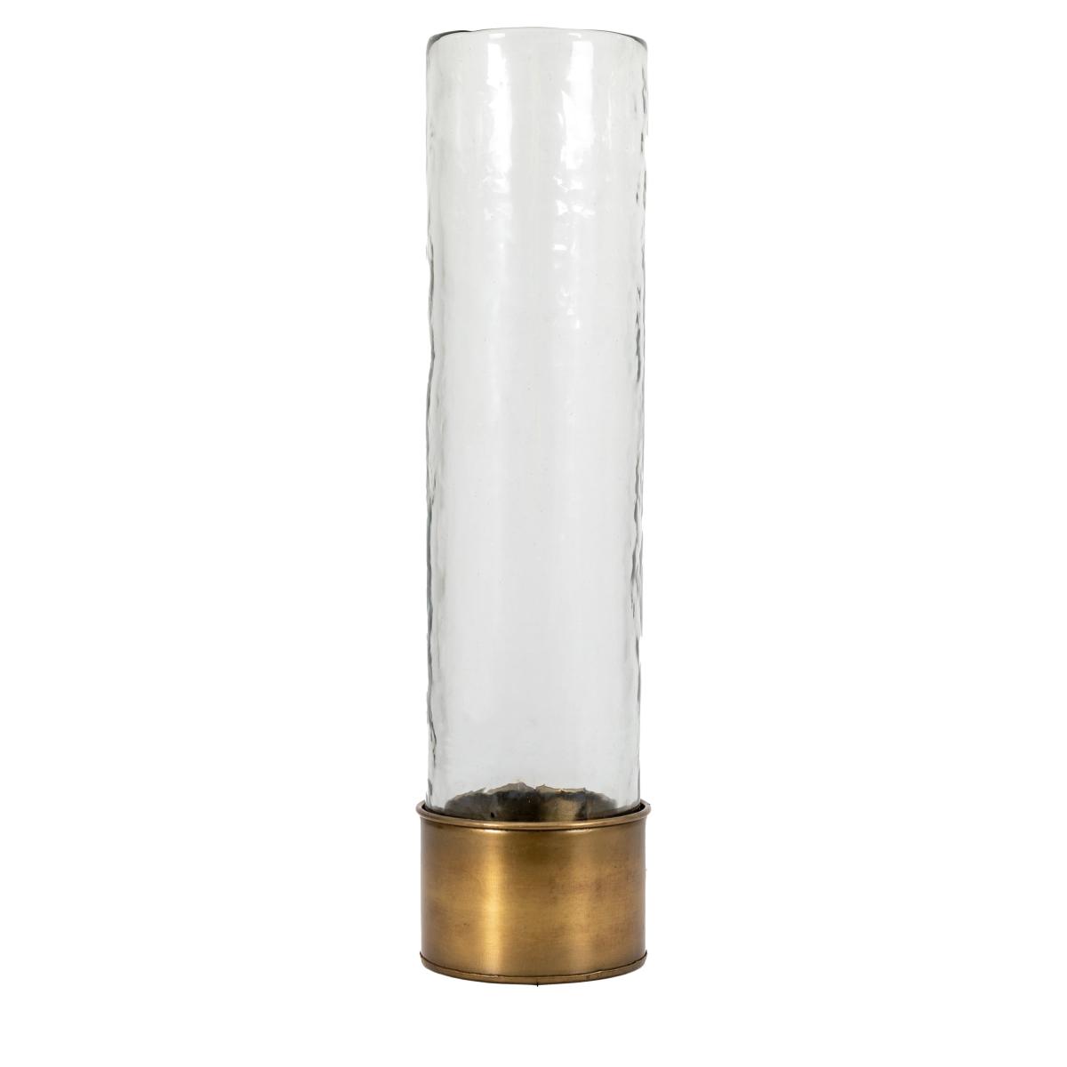 Haltoft Large Antique Bronze Glass Vase Bronze – image 2
