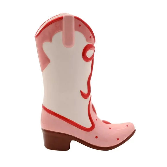 The Feel Good Club Cowgirl Boot Ceramic Vase – image 5