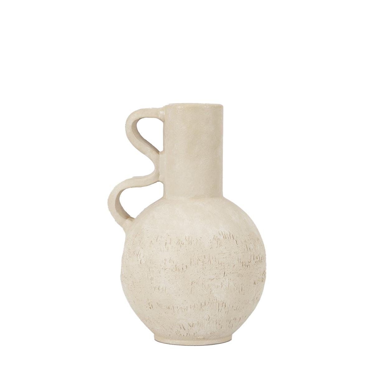 Ashwick Ceramic Vase Light Grey – image 4