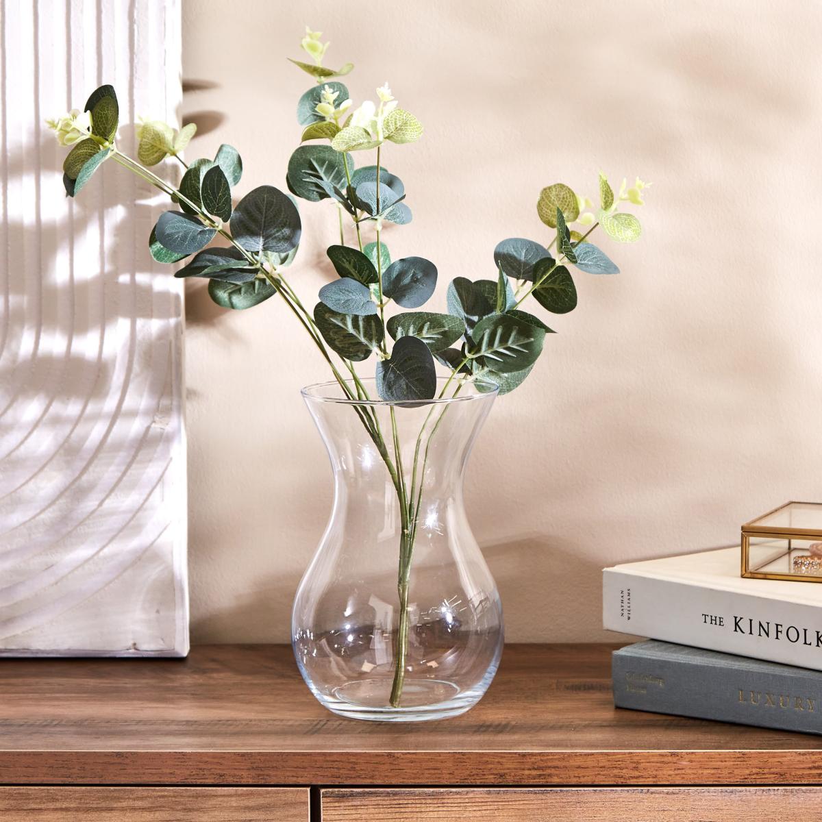 Small Bouquet 18cm Vase Clear – image 2