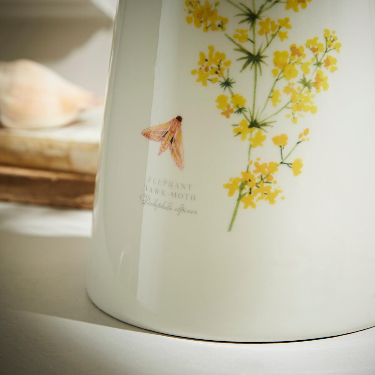 Lady's Bedstraw Ceramic Tall Vase 30cm MultiColoured – image 4