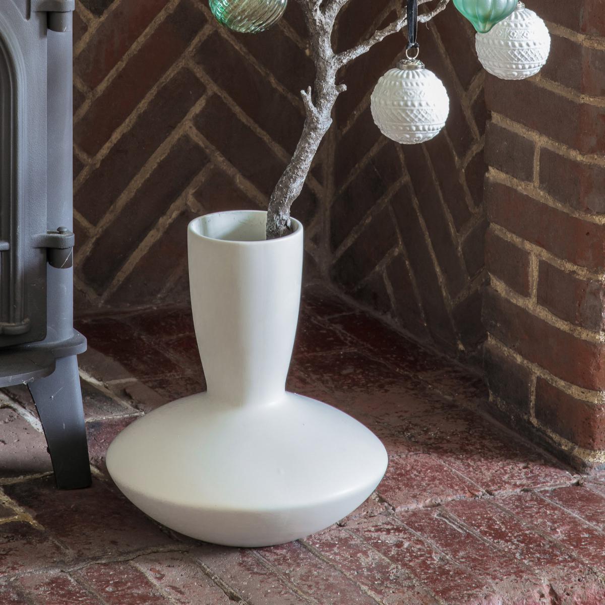 Kai White Vase White – image 1
