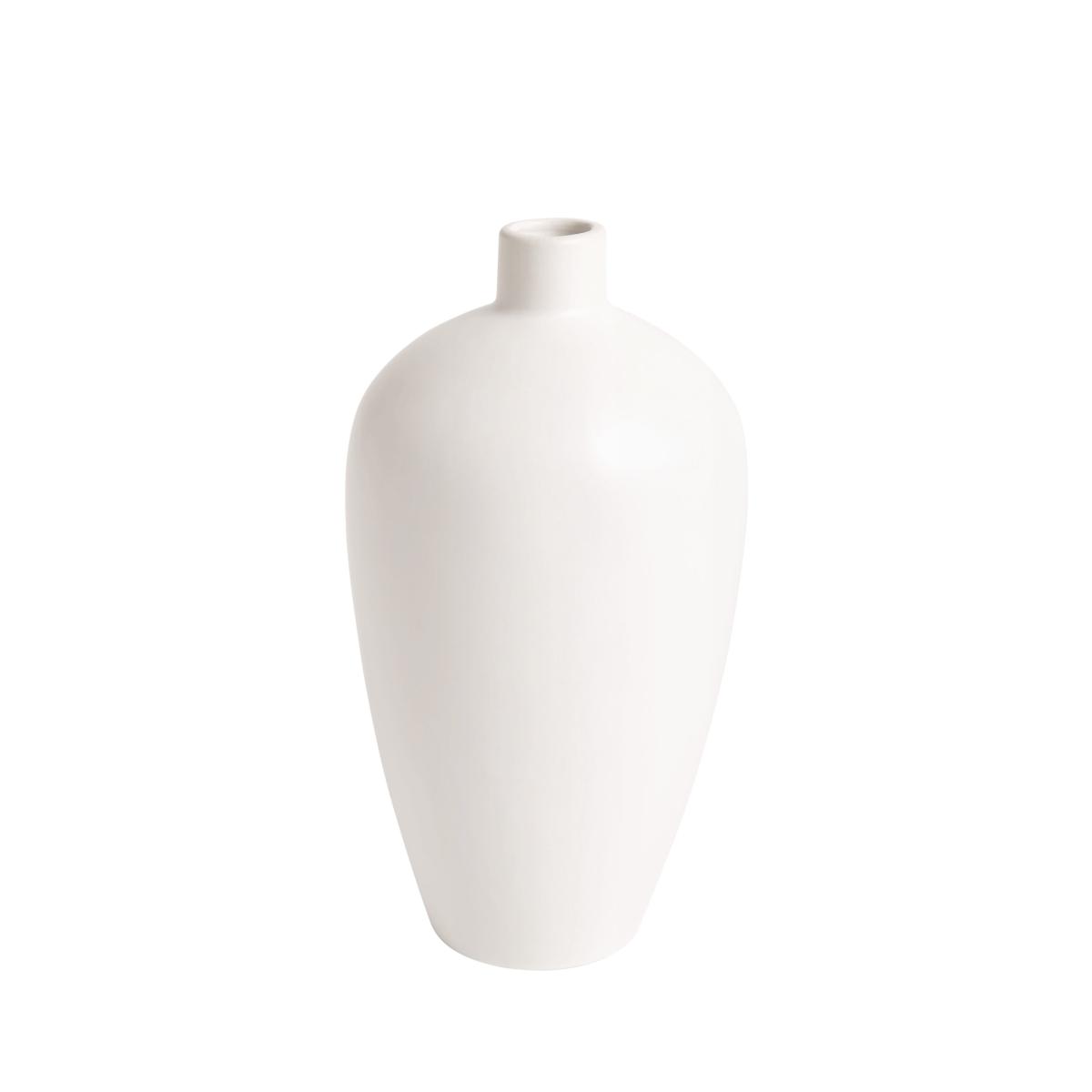 Tall Vase 28cm White White – image 3