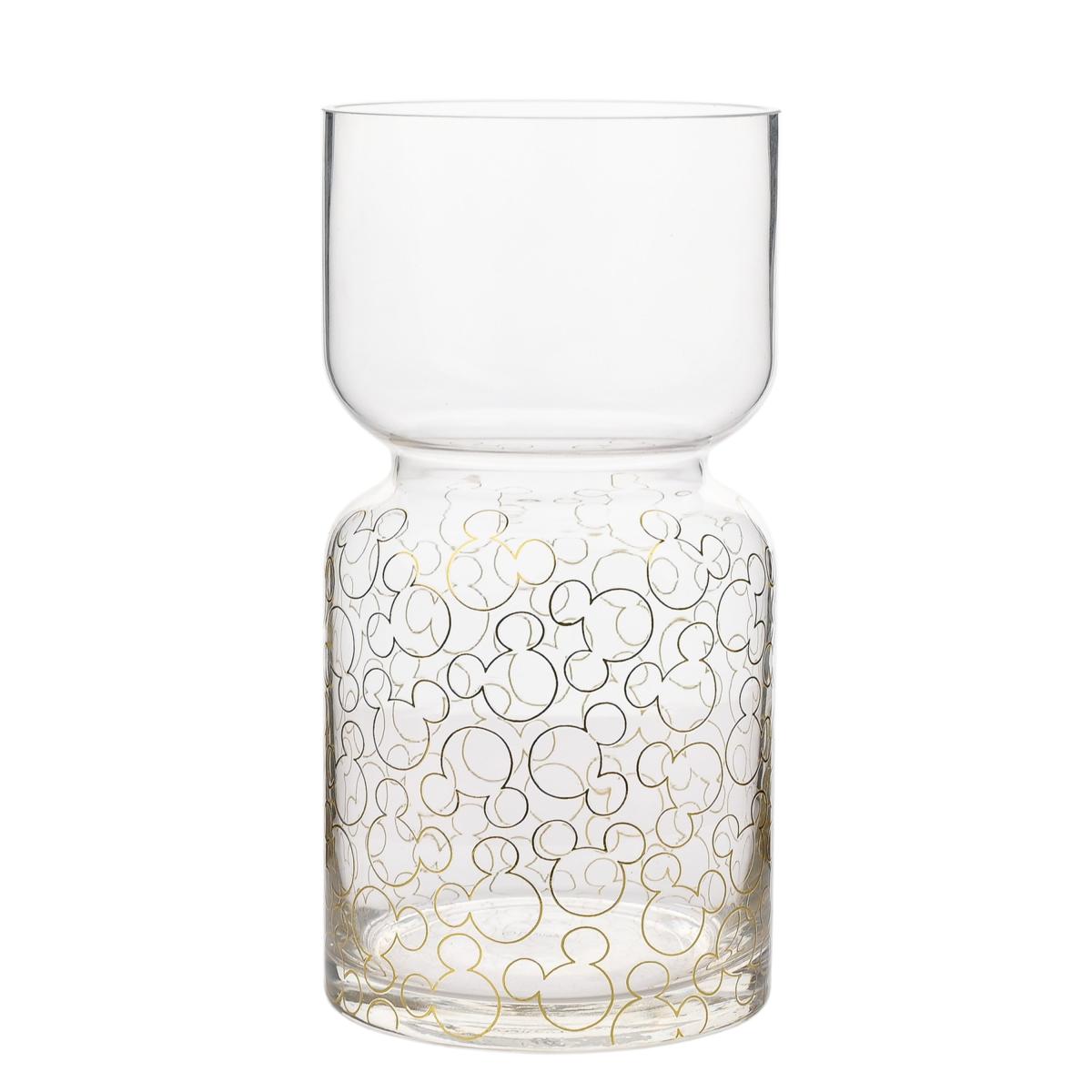 Disney Mickey Mouse Shapes Glass Vase – image 2