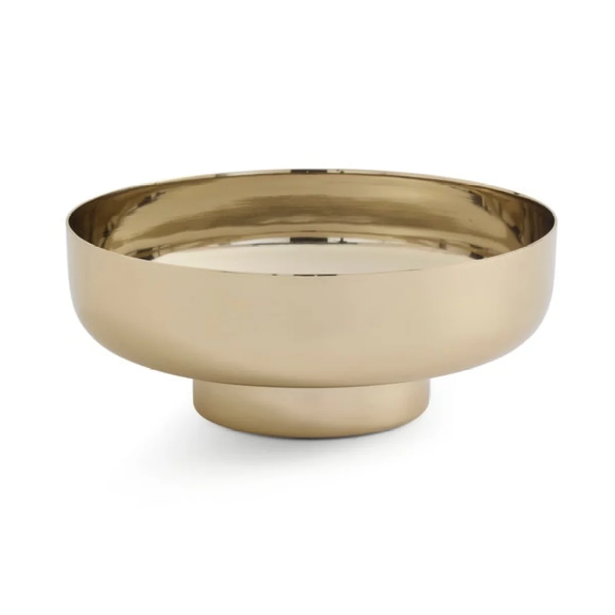 Gold Footed Metal Bowl – image 3