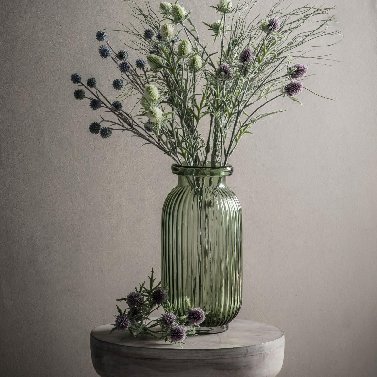 Florella Large Green Vase Green – image 1
