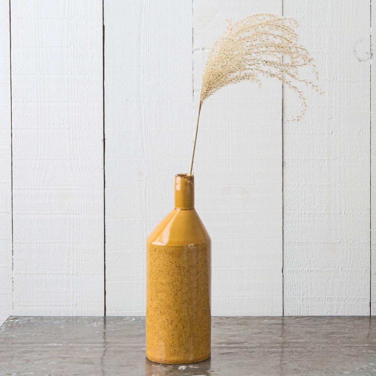 Green Funnel Vase – image 4