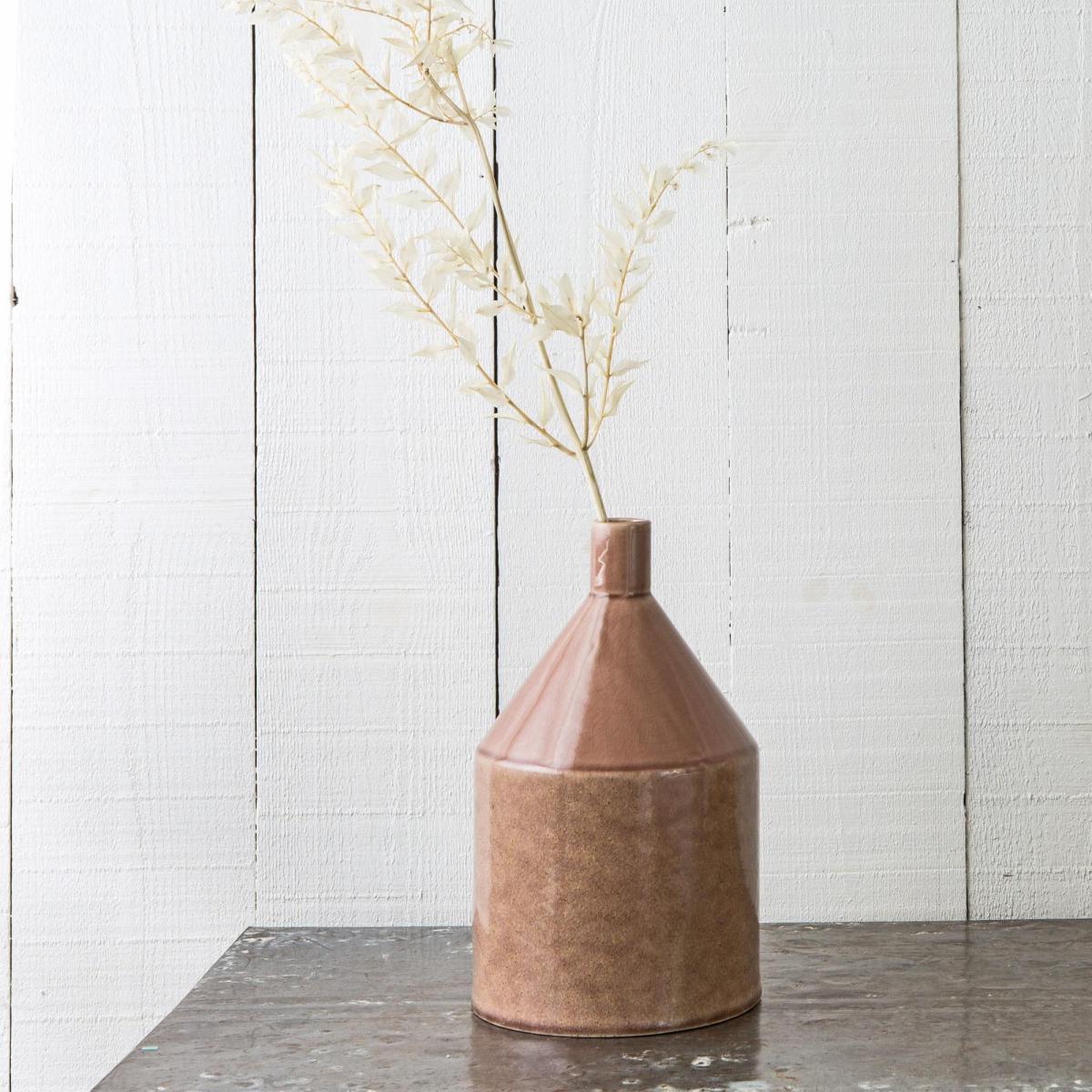 Green Funnel Vase – image 5