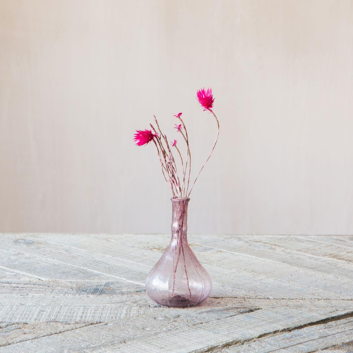 Small Lilac Glass Vase – image 2