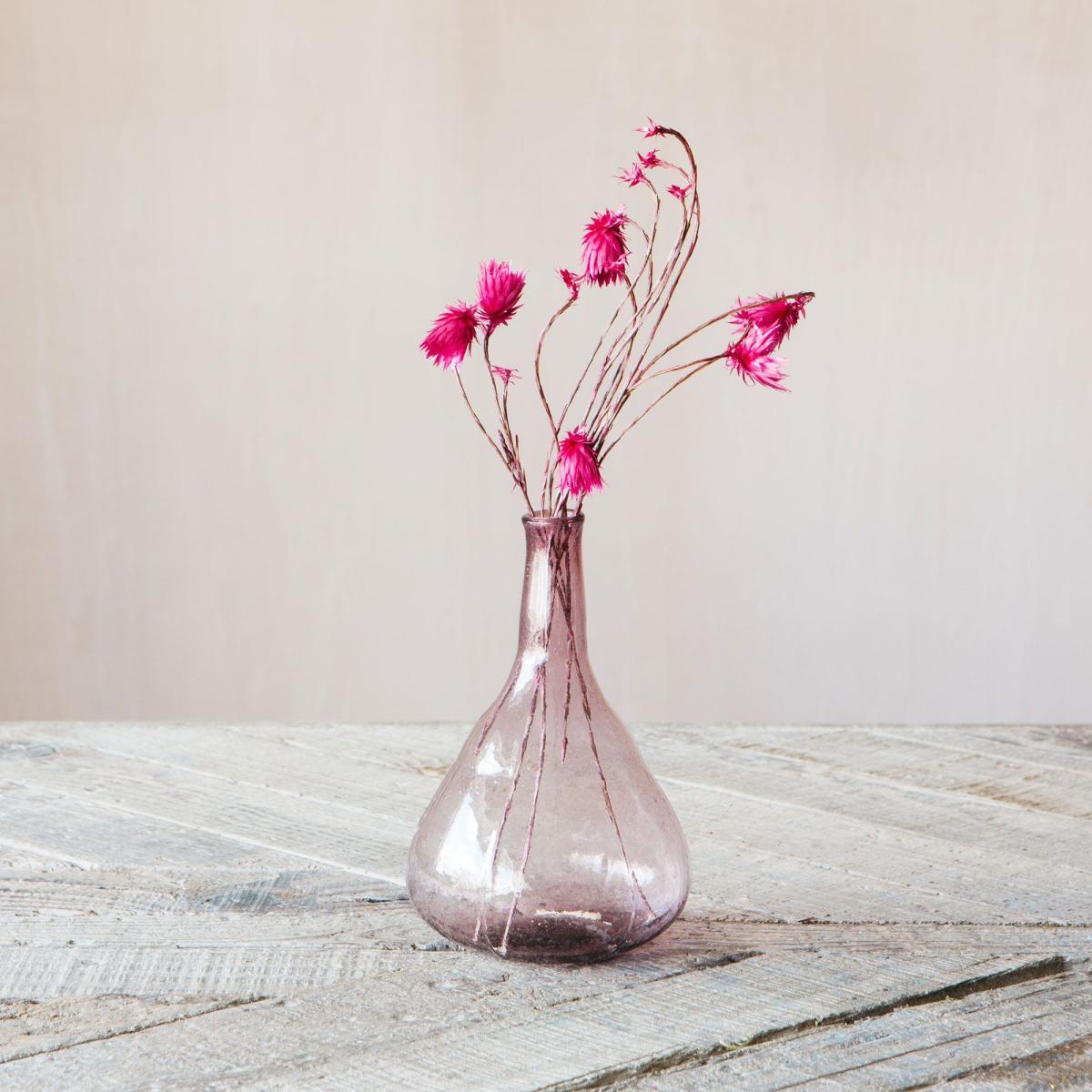 Small Lilac Glass Vase – image 3