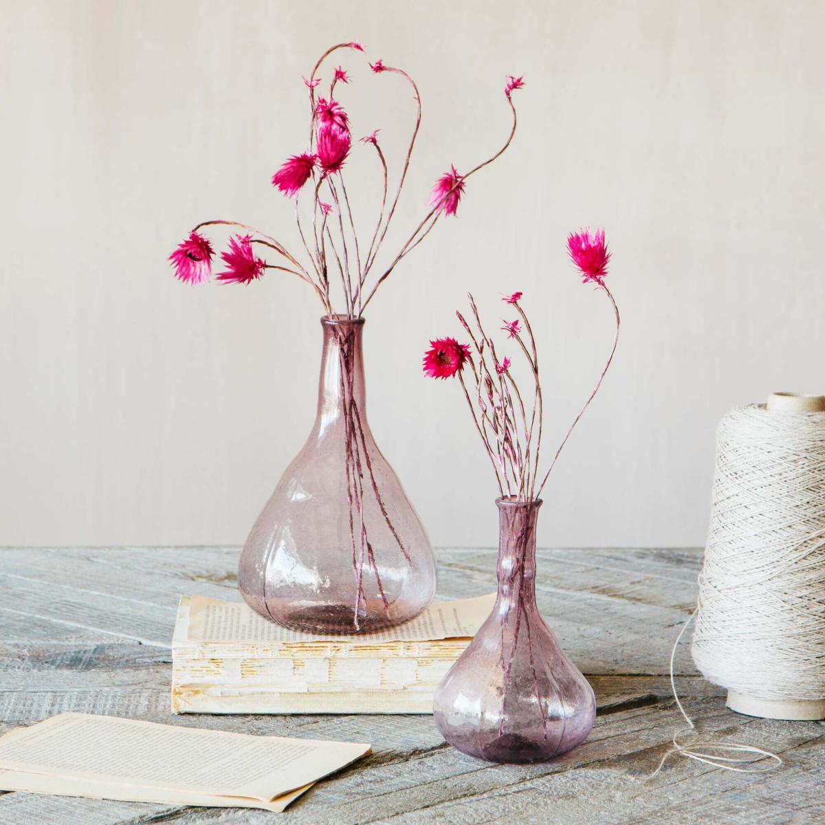 Small Lilac Glass Vase – image 1