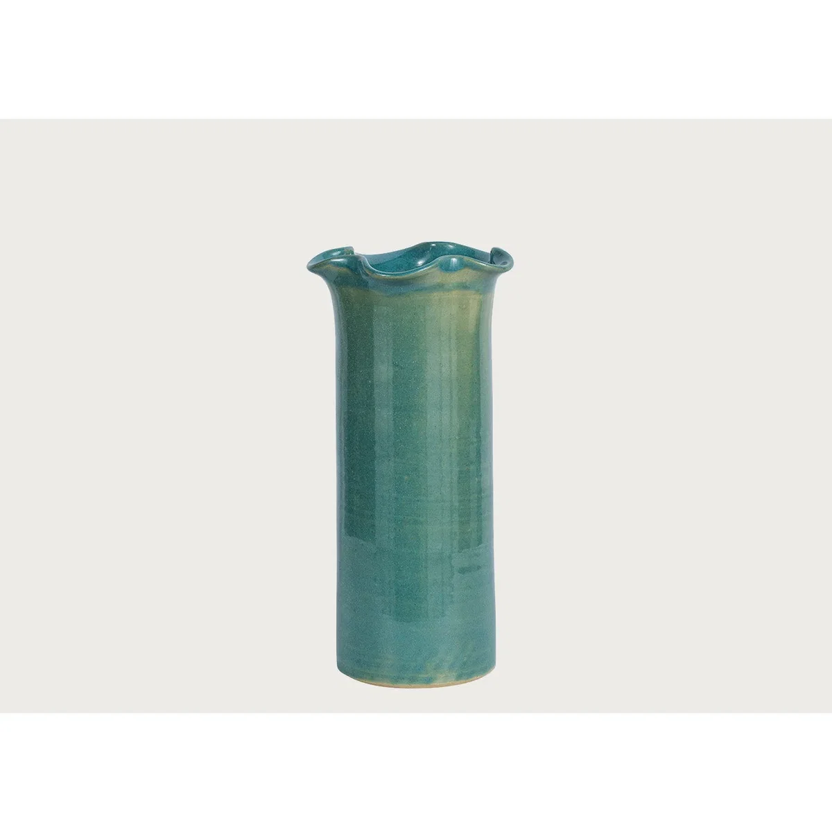 Heal's + Aylesford Clay Fluted Vase Small – image 4
