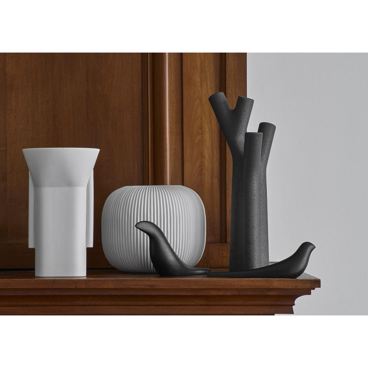 Ligne Roset Roseau Vase Black Small – image 3