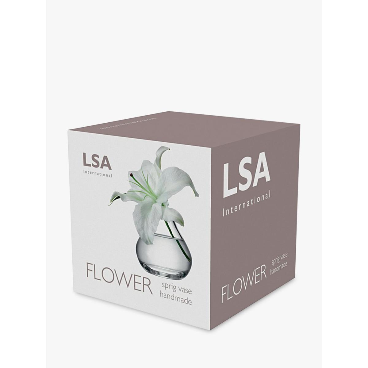 LSA International Flower Sprig Vase, H11cm – image 4