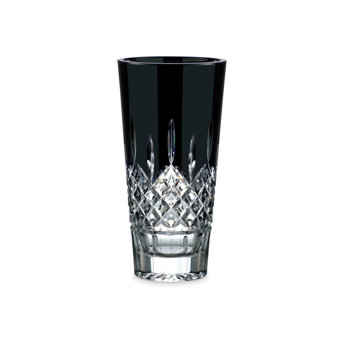 Waterford Lismore Black Vase, H25cm, Black – image 1