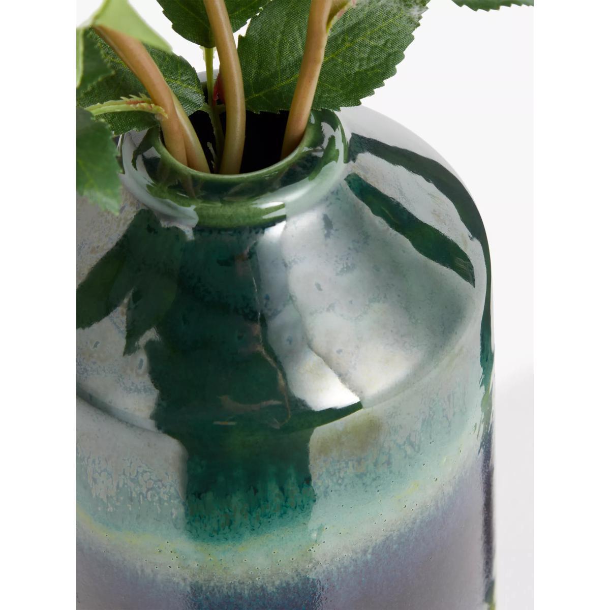 John Lewis & Partners Ocean Vase, H18cm, Multi – image 3