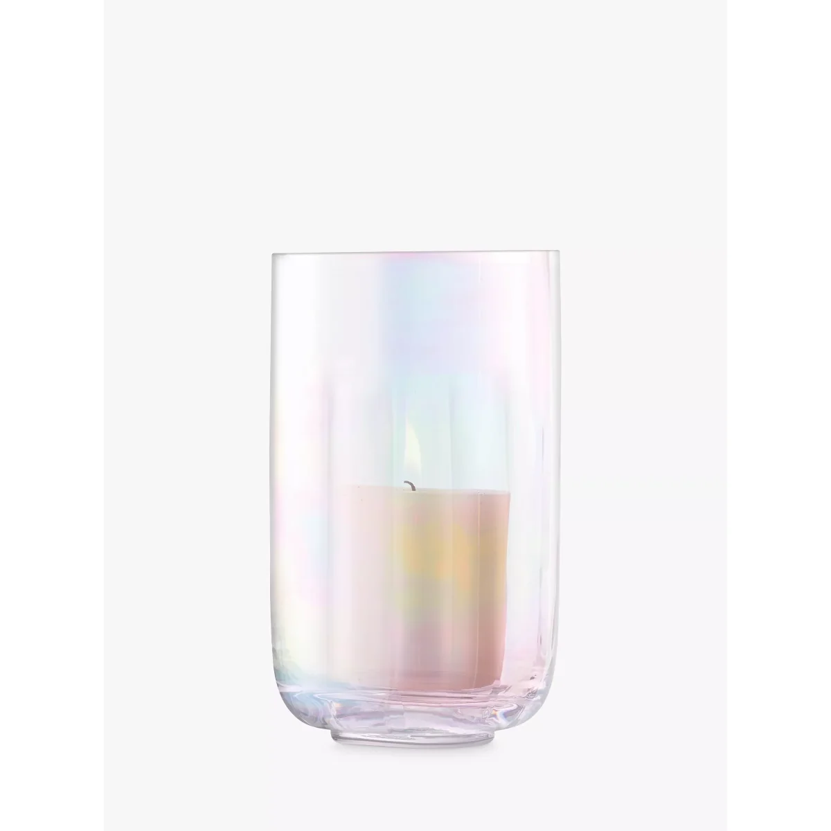 LSA International Pearl Optic Lantern/Vase, H18.5cm – image 2