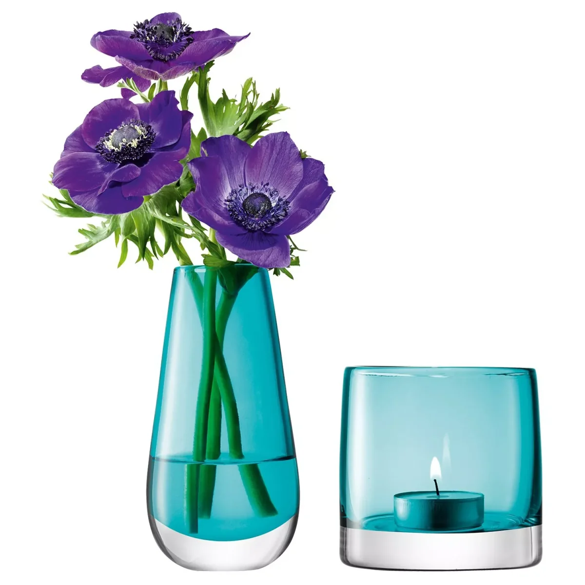 LSA International Flower Bud Vase and Tealight Holder – image 2