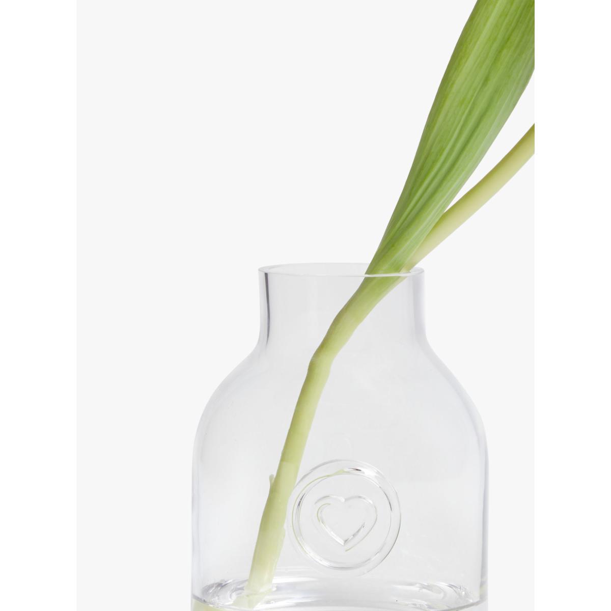 ANYDAY John Lewis & Partners Jam Jar Vase, H18cm, Clear – image 3