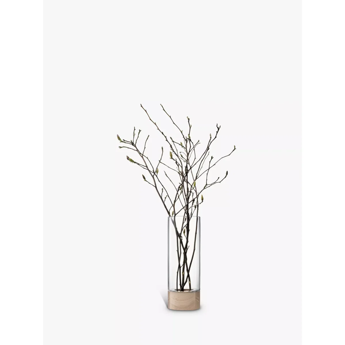 LSA International Lotta Glass Vase/Lantern, H62cm – image 2