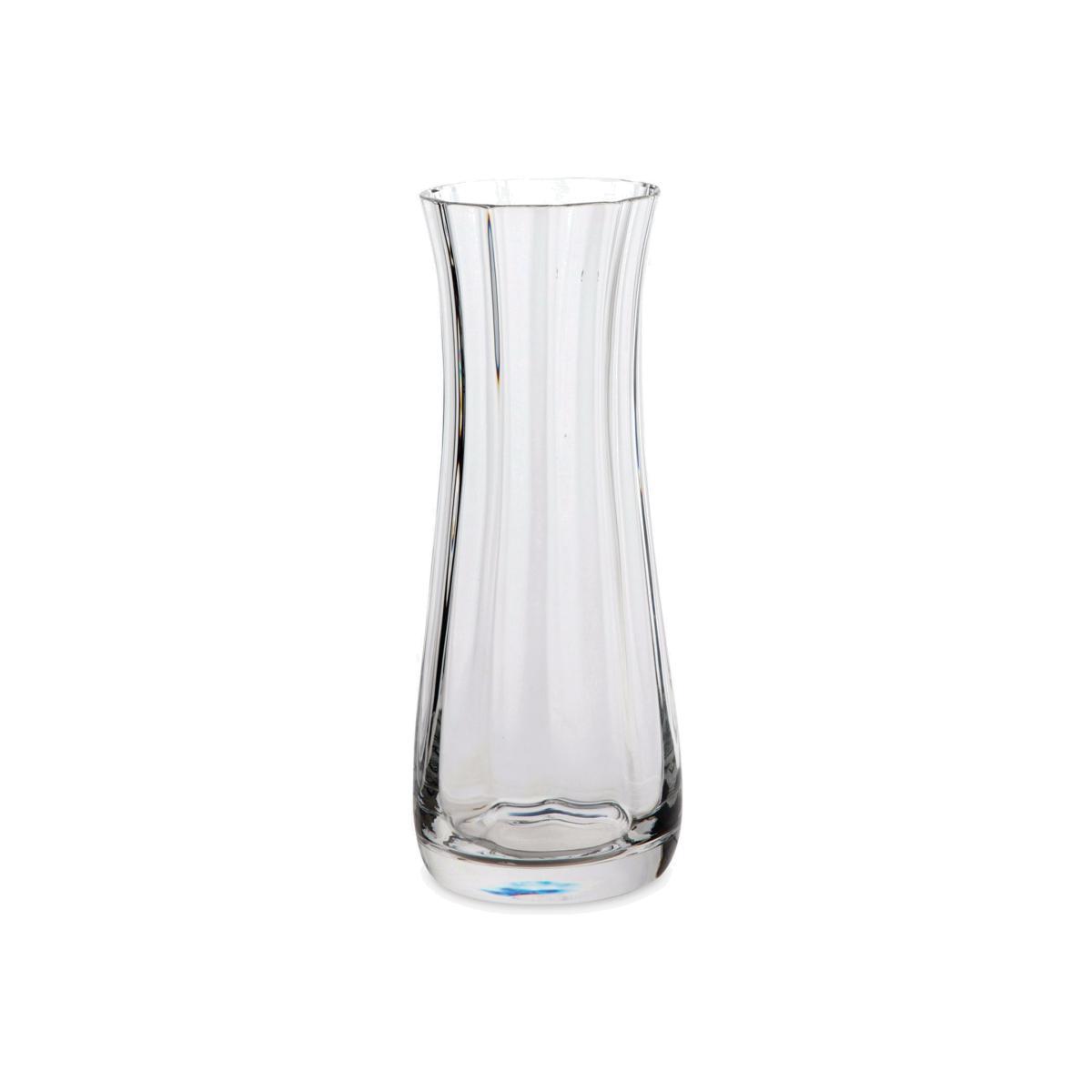 Dartington Crystal Florabundance Bluebell Vase, H18.5cm, Clear – image 1
